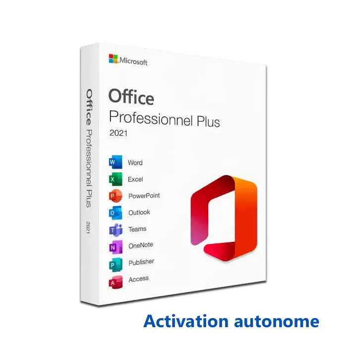 Licence Office 2021 Pro Plus – Activation autonome